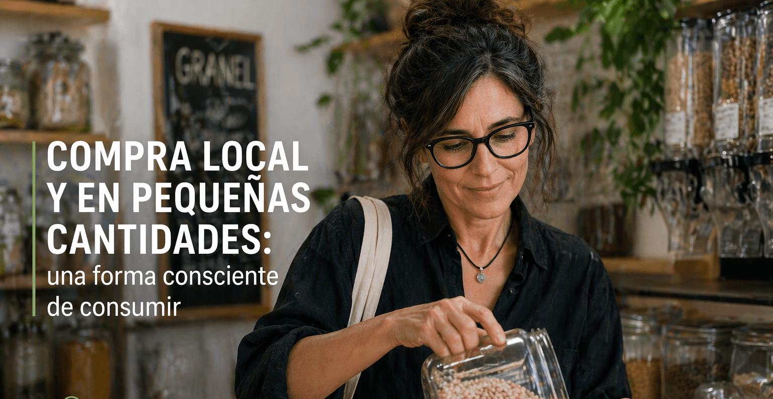 Compra local y en pequeñas cantidades: una forma consciente de consumir